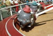 Yesterland: The Original Dumbo Flying Elephants at Disneyland Yesterland: The Original Dumbo Flying Elephants at Disneyland