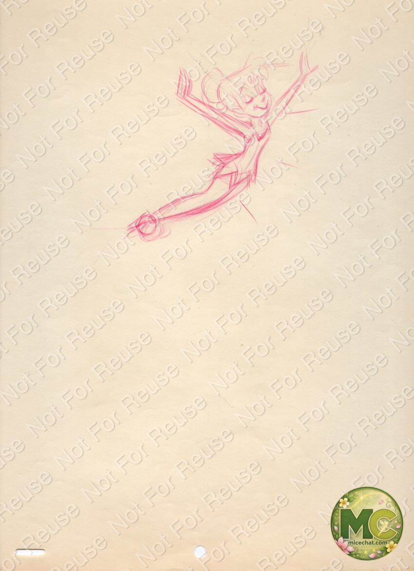 Tinker Bell peanut butter commercials, Disney Legend Uncovers Tinker Bell Art Hidden For Over 70 Years!