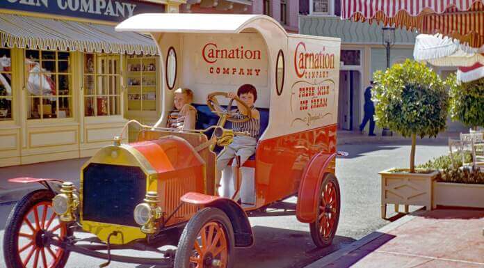 Yesterland: Carnation Ice Cream Parlor and Restaurant at Disneyland