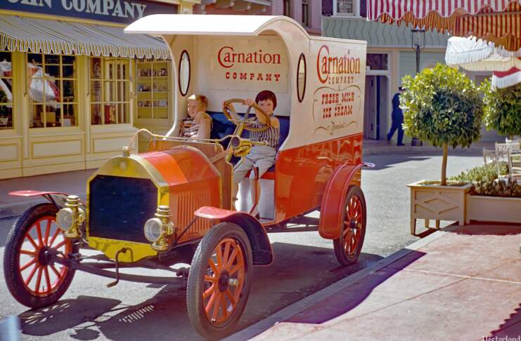 Yesterland: Carnation Ice Cream Parlor and Restaurant at Disneyland