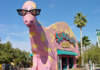 Yesterland: Dinosaur Jack&rsquo;s Sunglass Shack on Route 66 at Paradise Pier