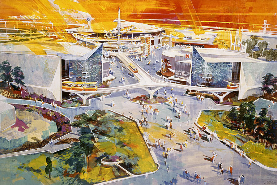 Disneyland's 1967 New Tomorrowland