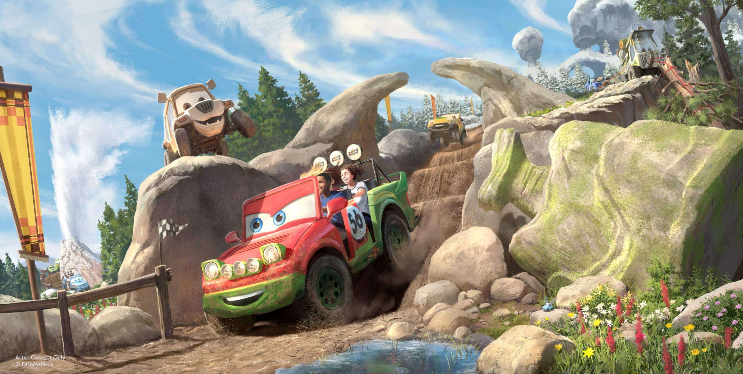 , D23 2026: Race Through Piston Peak in Magic Kingdom!