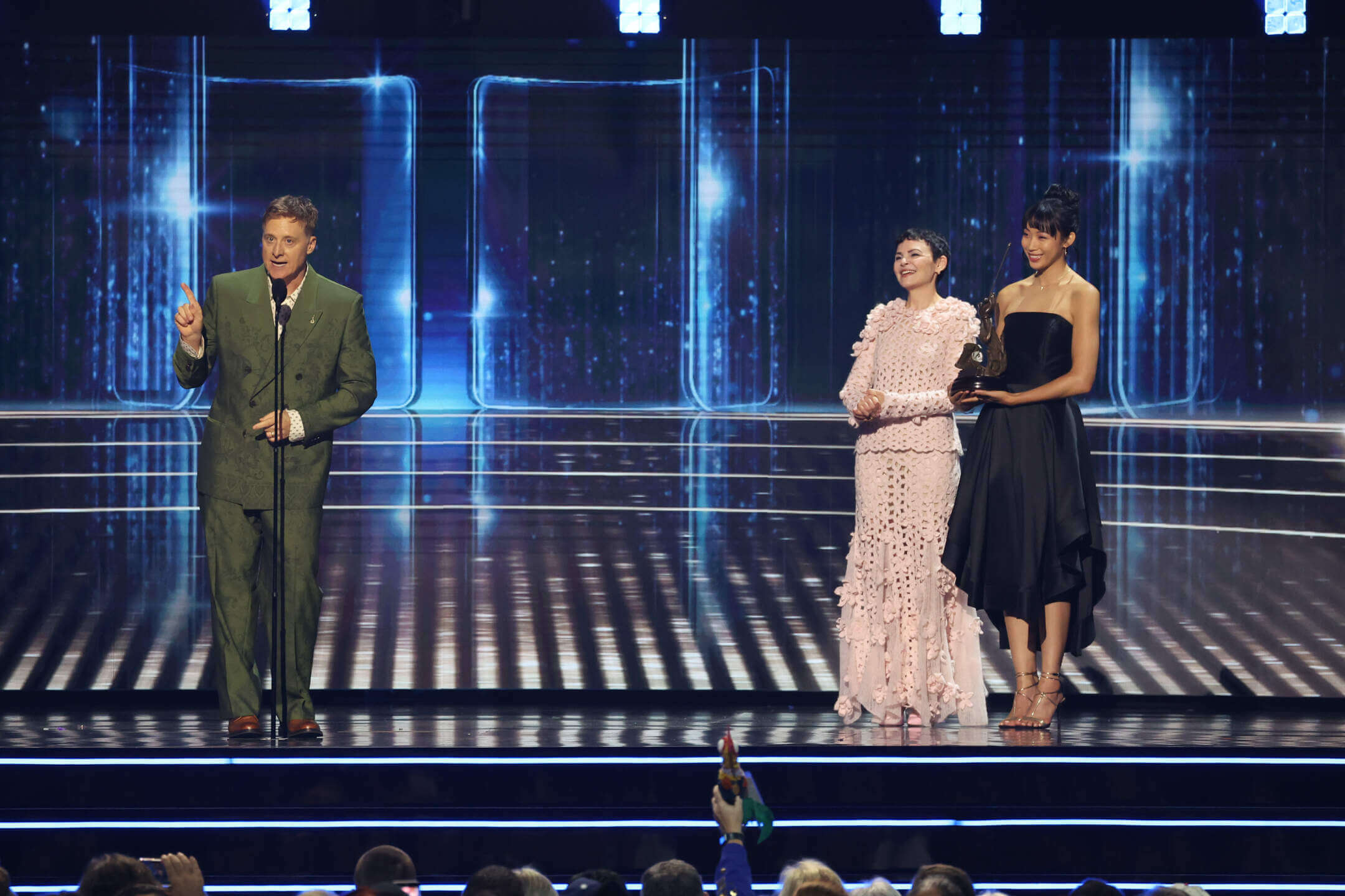 Alan Tudyk and Ginnifer Goodwin at the 2026 Disney Legends Awards Ceremony