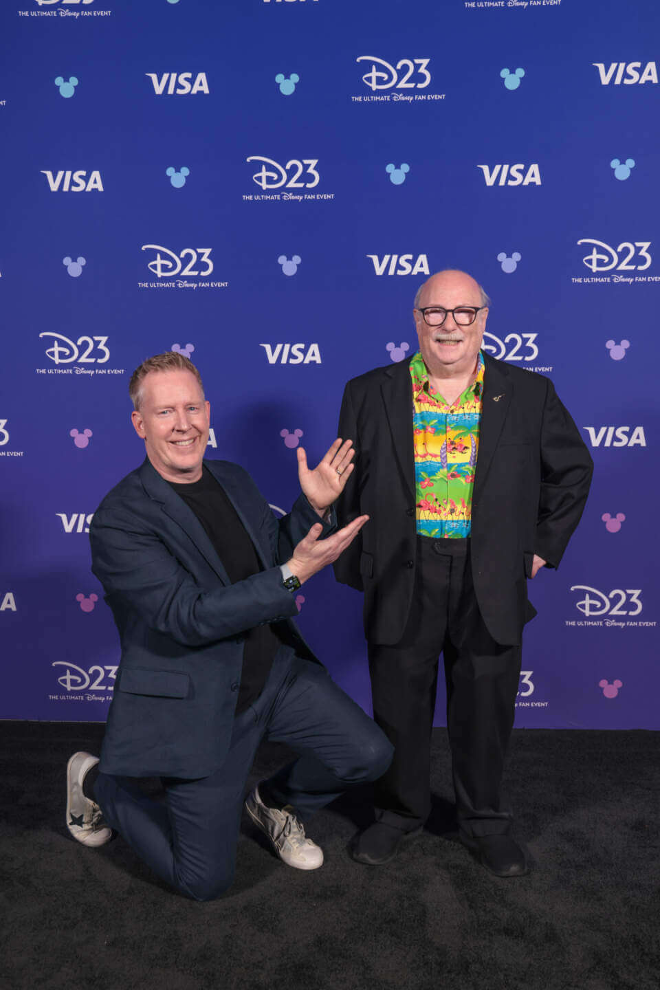 Eric Goldberg and Jared Bush at the 2026 Disney Legends Awards Ceremony