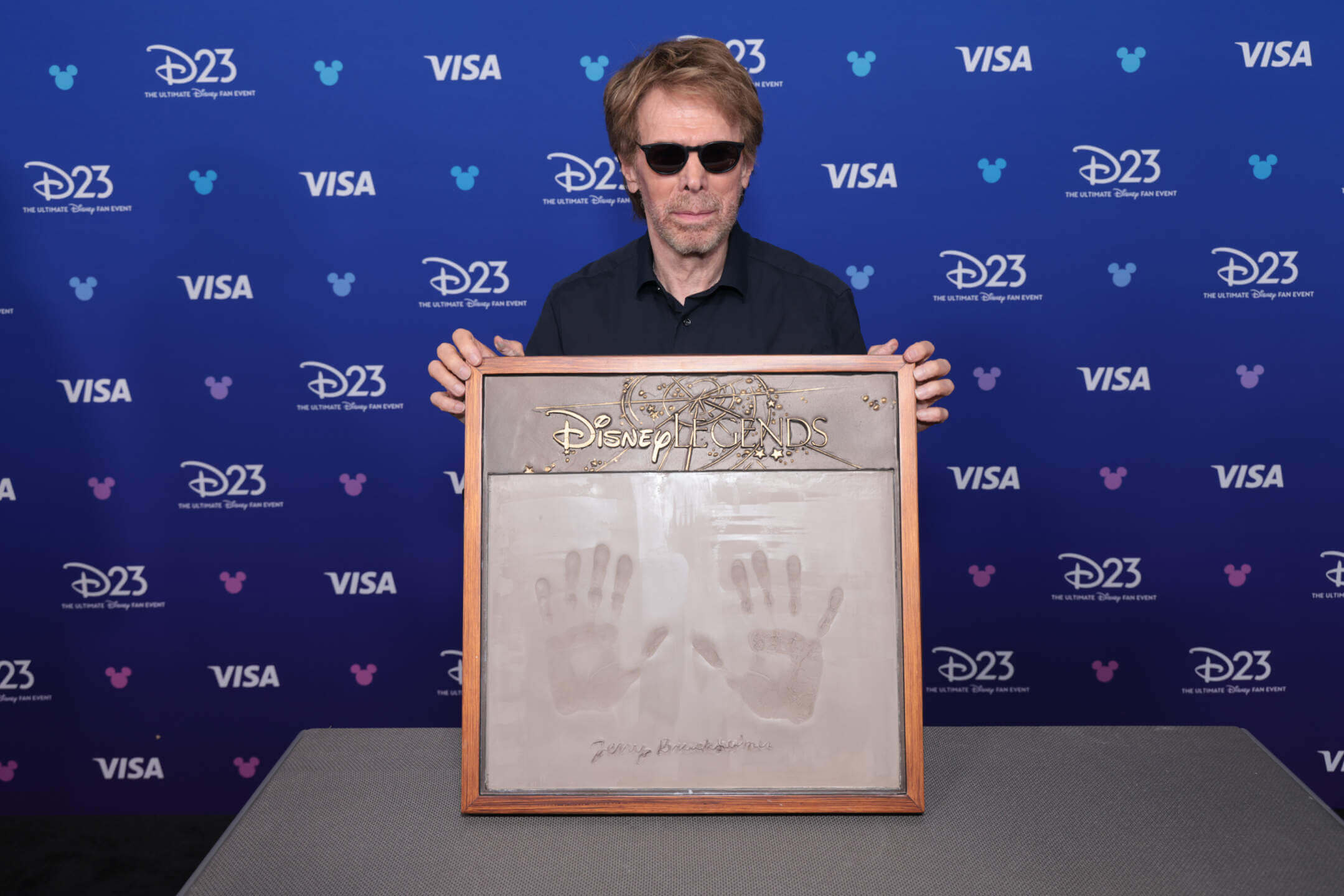 Jerry Bruckheimer accepts his Disney Legends award at D23 2026
