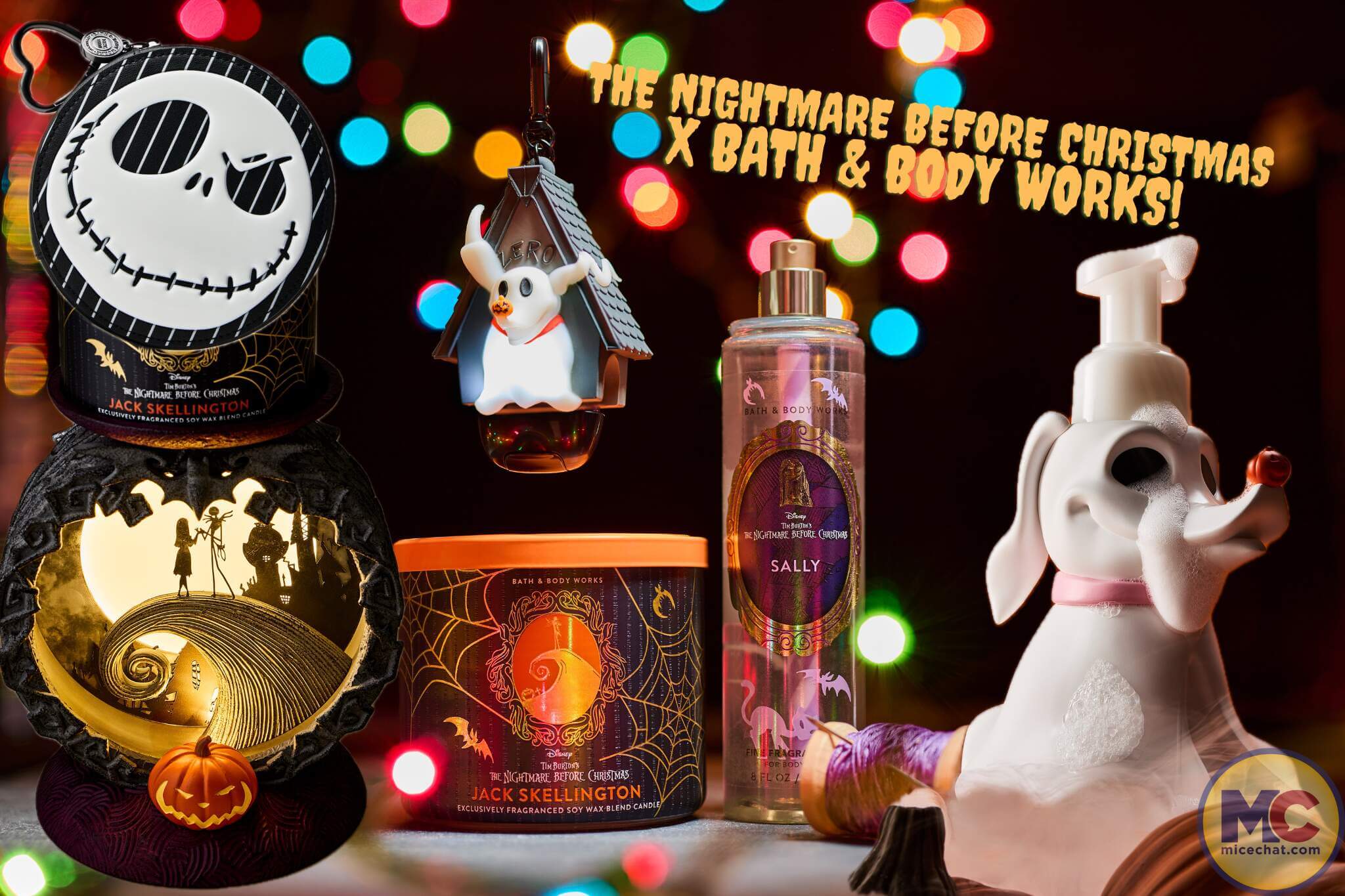 Bath Body Works Disney, Disney x Bath & Body Works’ The Nightmare Before Christmas Collection to Haunt Stores Soon!