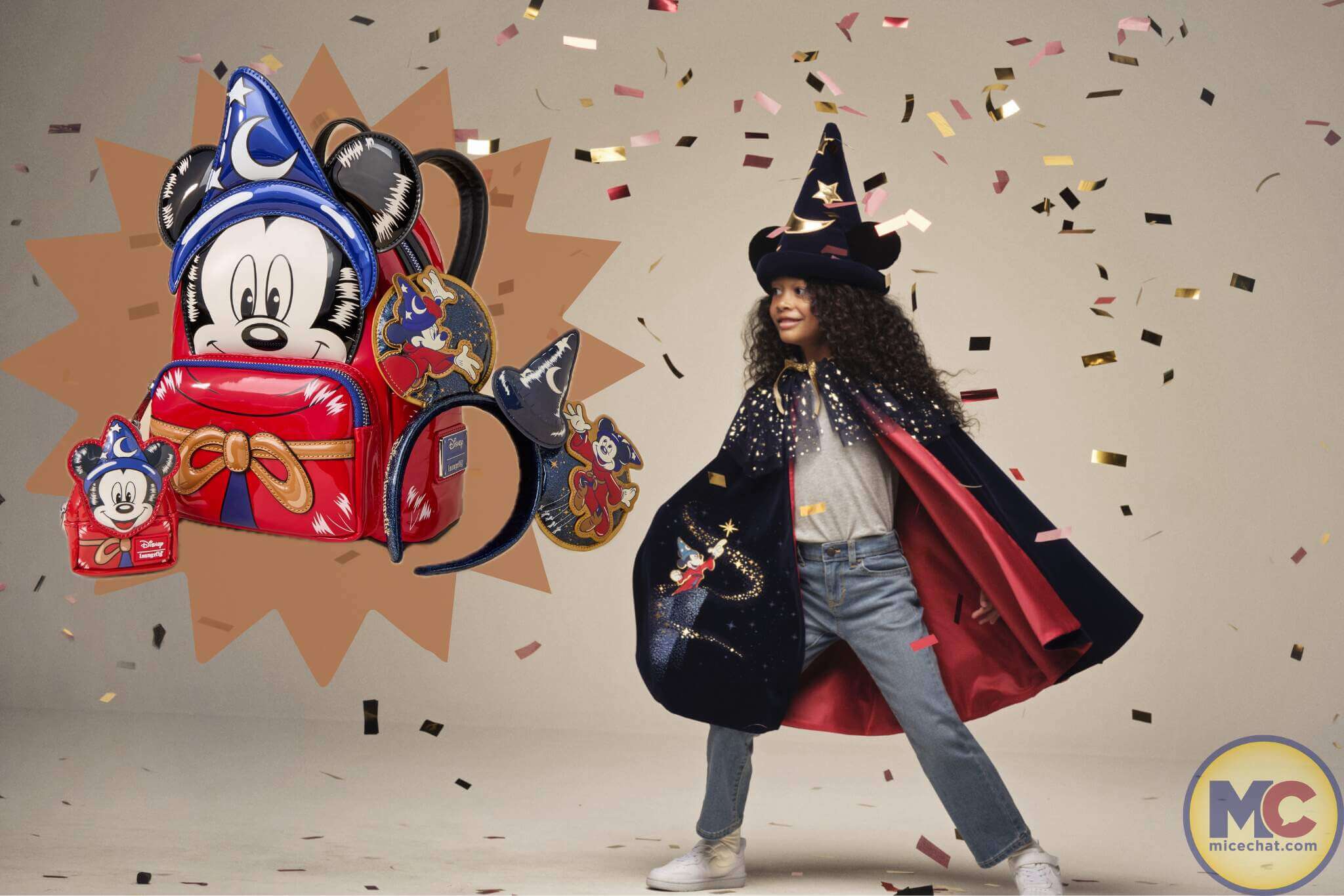 Macy's Sorcerer Mickey, Inflatable Surprise at Disneyland as New Macy’s Mickey Collection Debuts