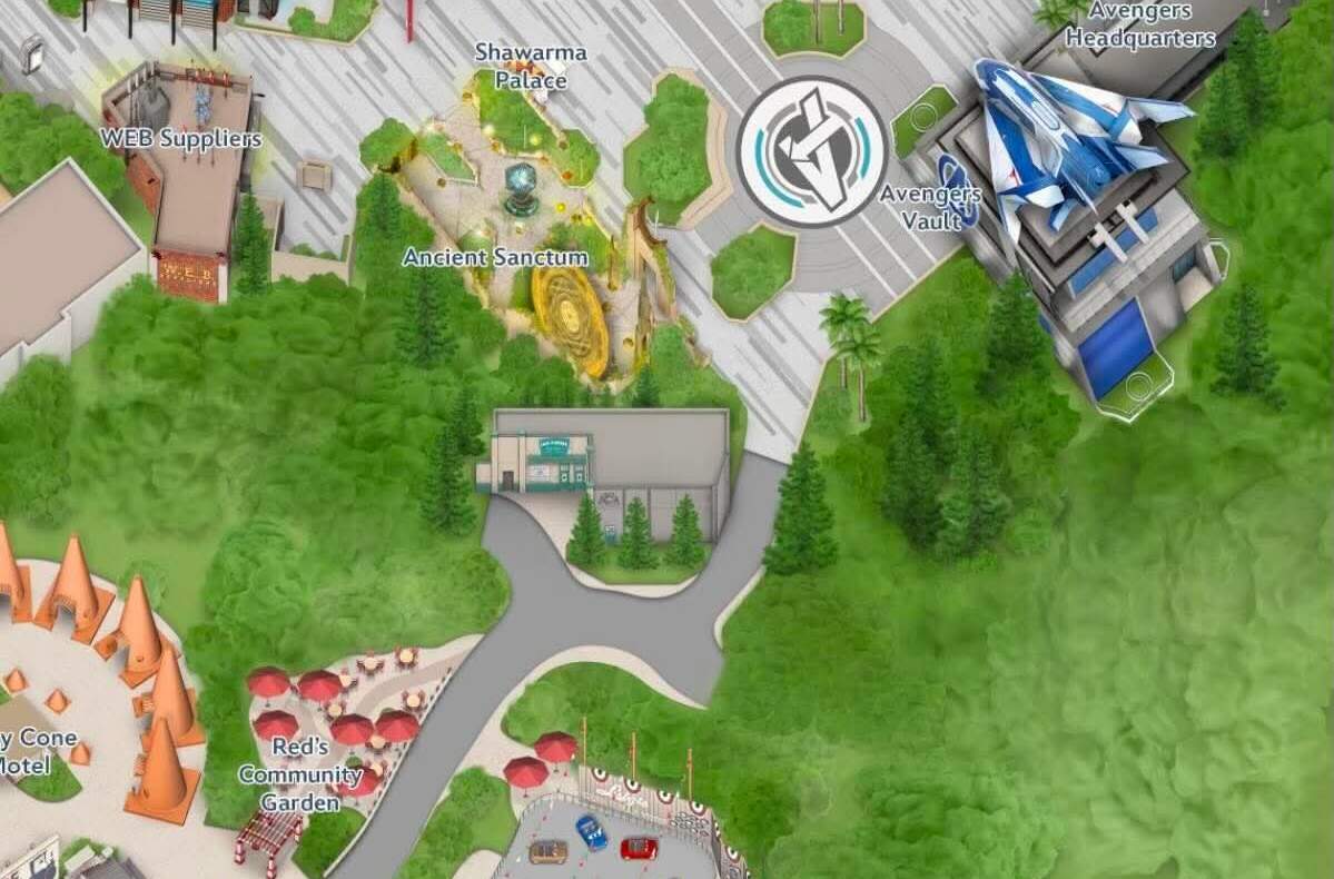 Reopened walkway from Disney California Adventure to Cars Land