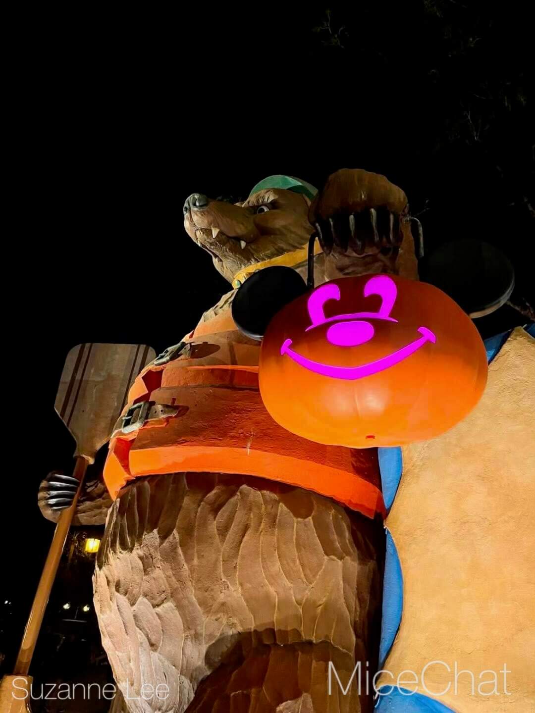 Halloween Time signage at Disney California Adventure park