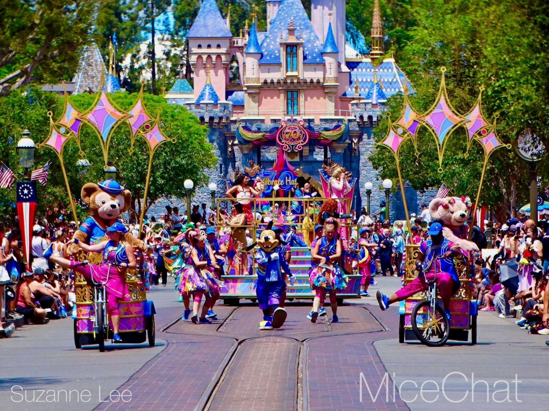 Celebrate Happy Cavalcade at Disneyland