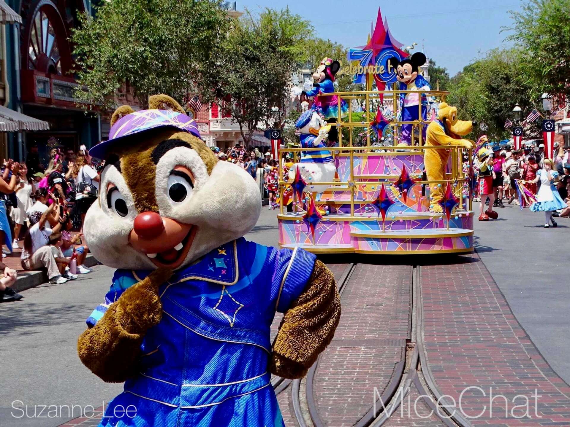 Celebrate Happy Cavalcade at Disneyland