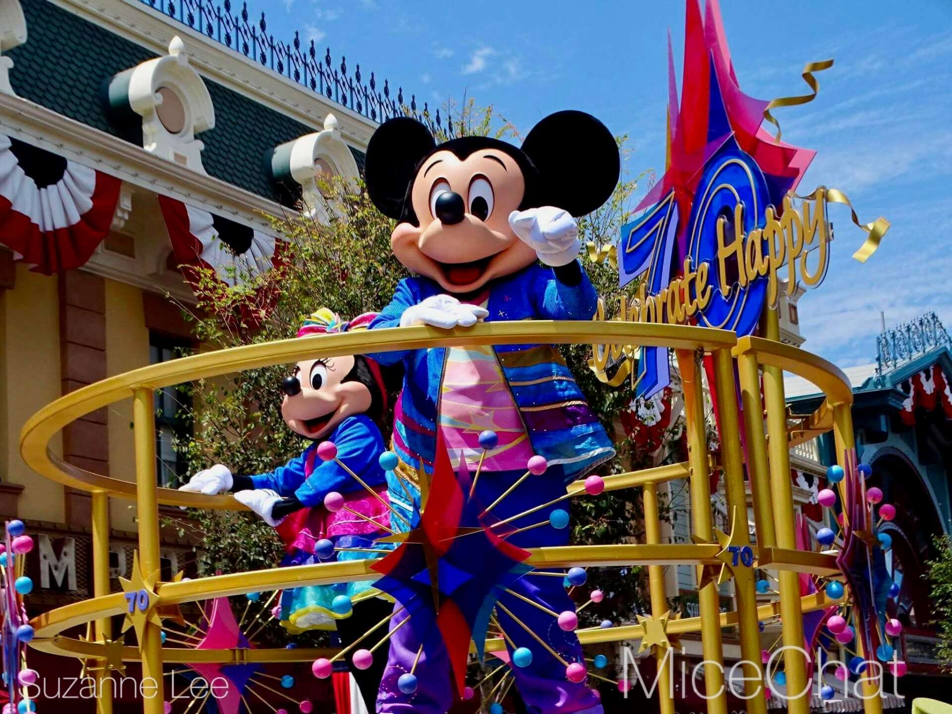 Celebrate Happy Cavalcade at Disneyland