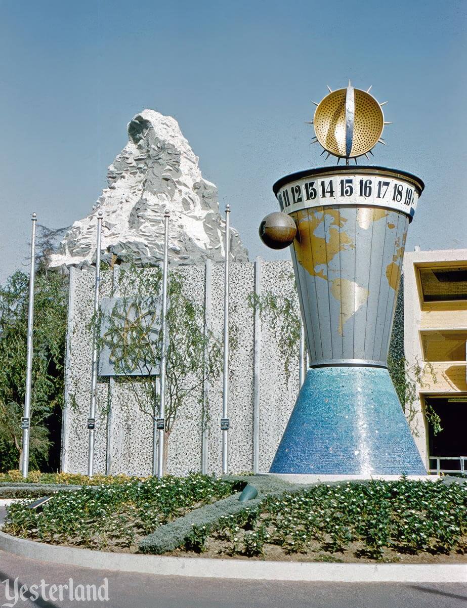 Disneyland's original Clock of the World, 1955-1966