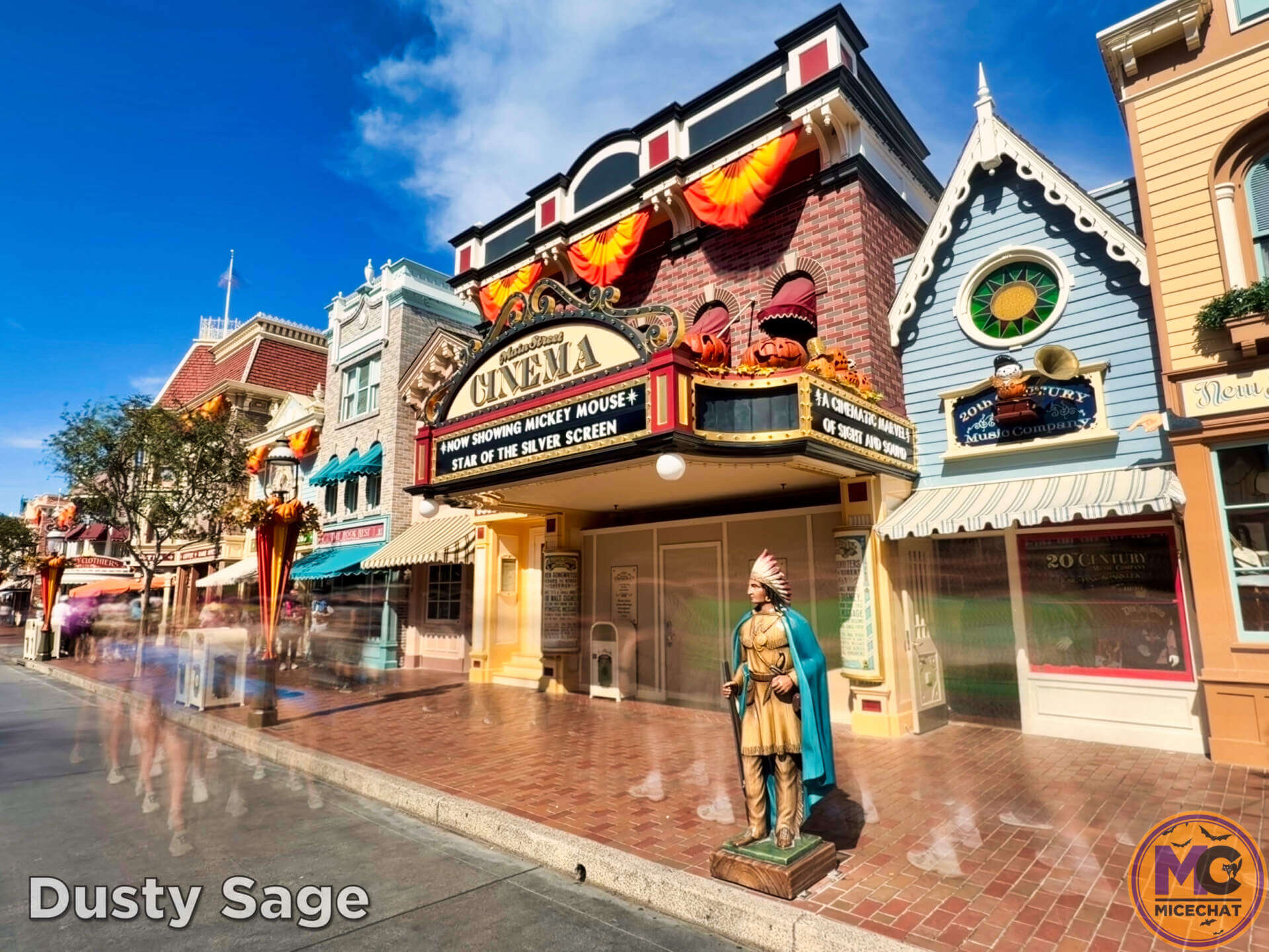 Main Street Cinema closed for refurbishment at Disneyland in August 2026