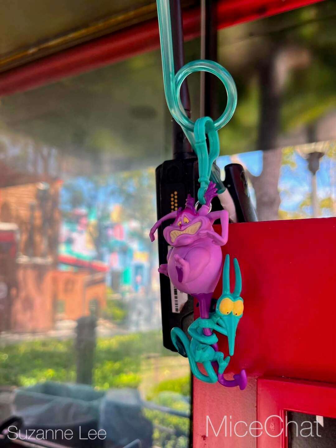 Pain and Panic straw clip novelty from Hercules at the Disneyland Resort