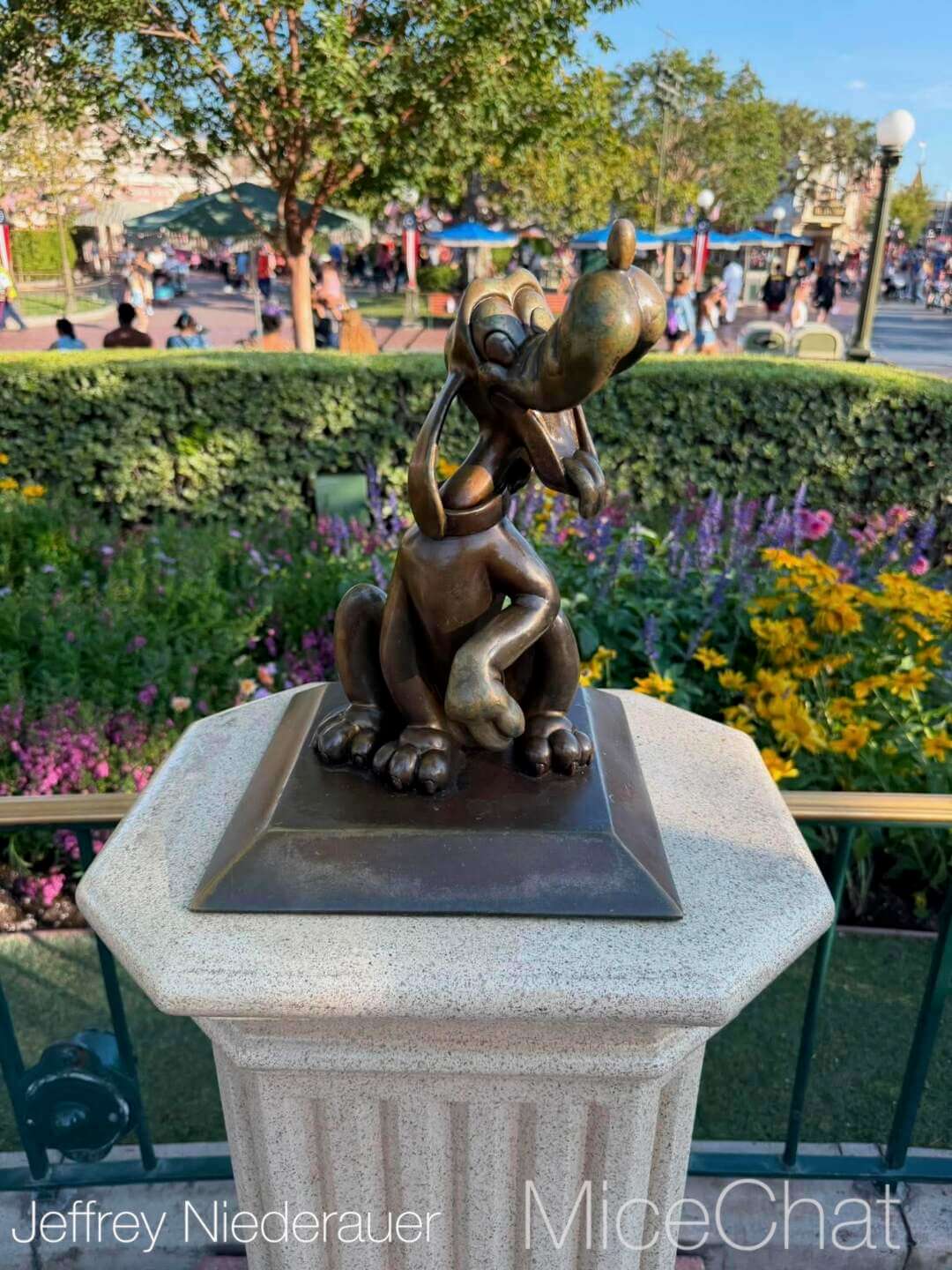 Pluto at Disneyland