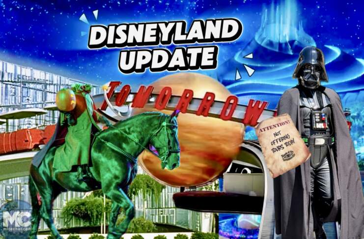 DISNEYLAND UPDATE – Tomorrowland Troubles, The Vanishing Act, & A Parkwide Potty Panic , Disney and Theme park news, tips, planning and more!!