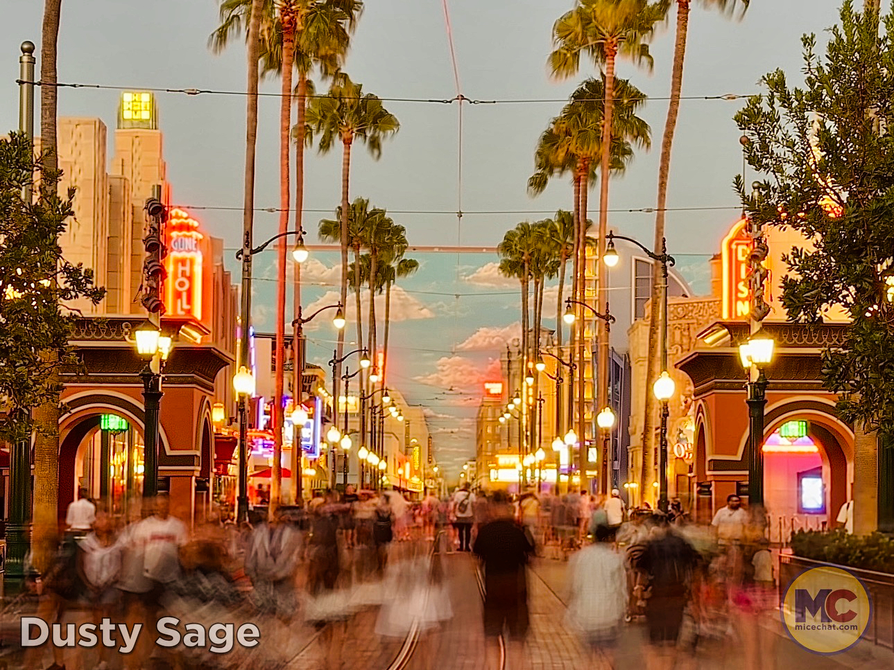 Hollywood Boulevard at Disney California Adventure