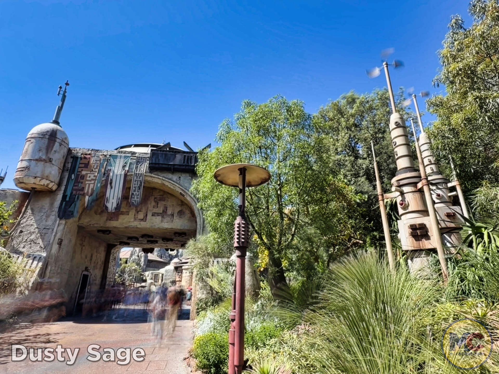 Entry path into Galaxy's Edge