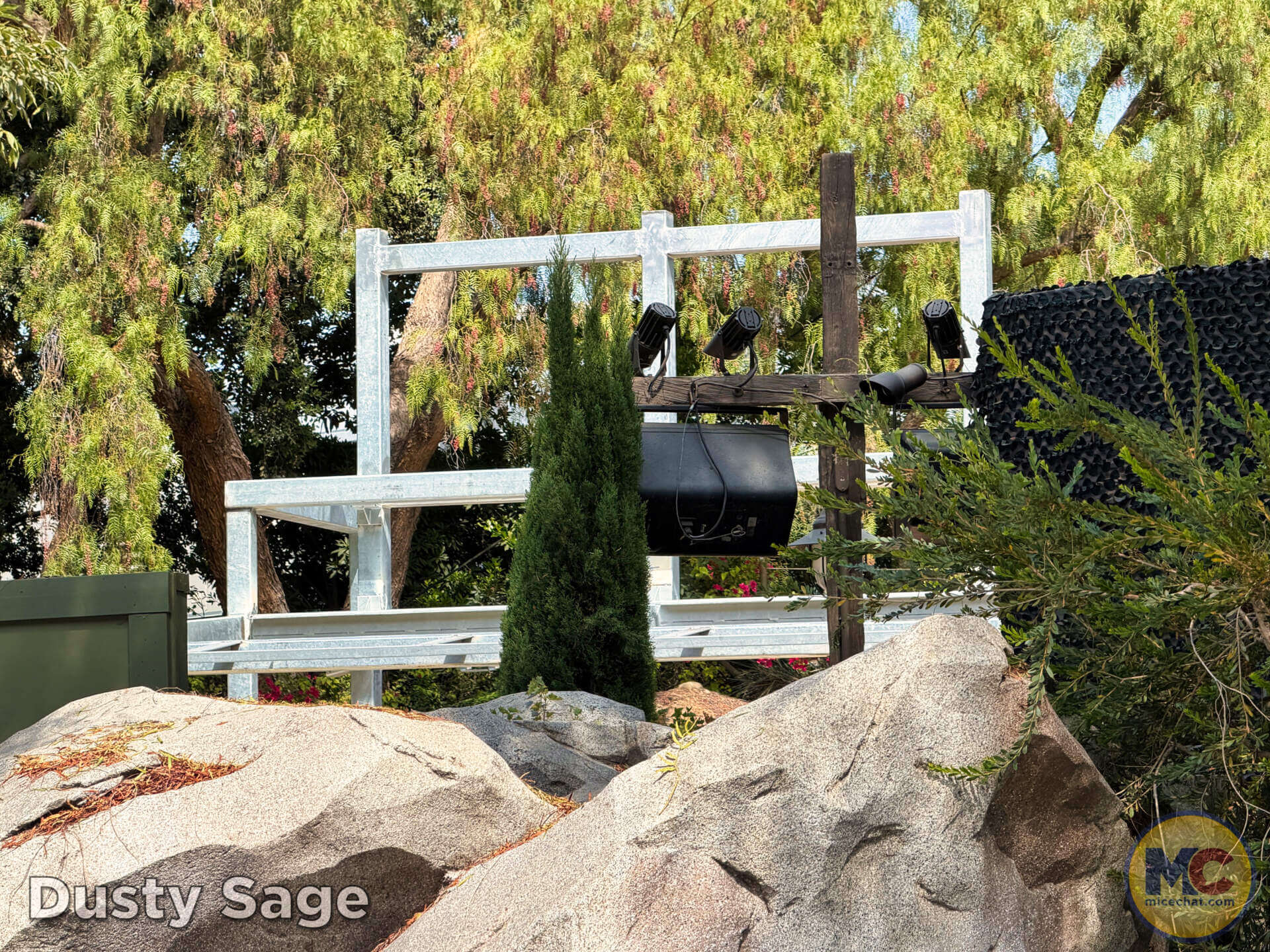 Meet and greet construction at Disney California Adventure