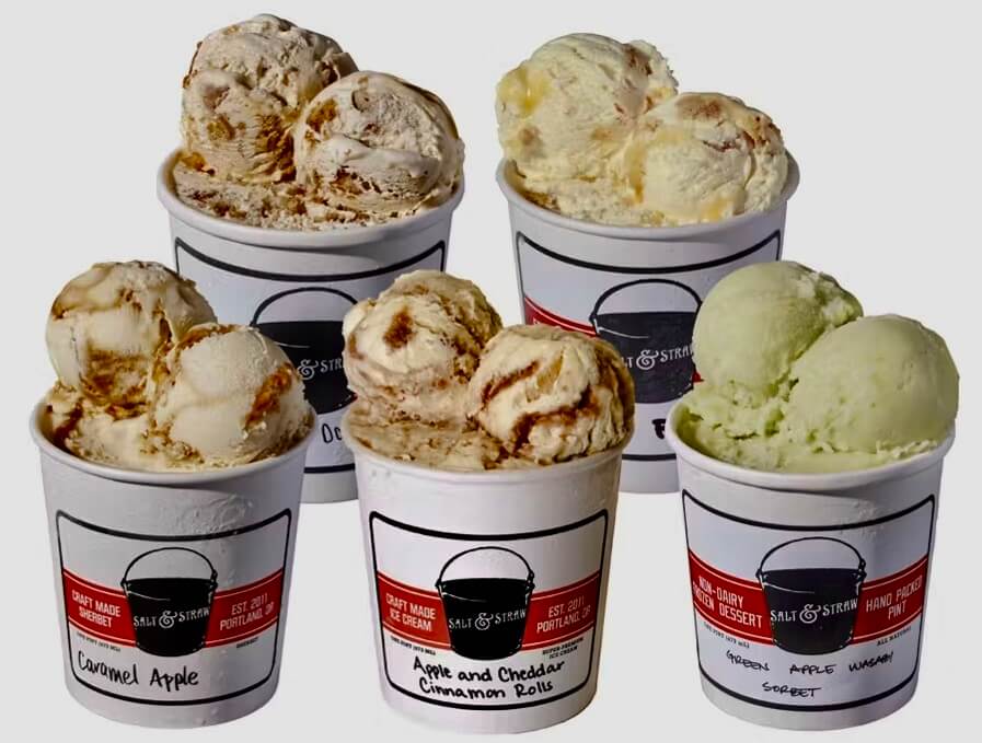 Salt and Straw Apple Series five-pint ice cream pack for fall 2026
