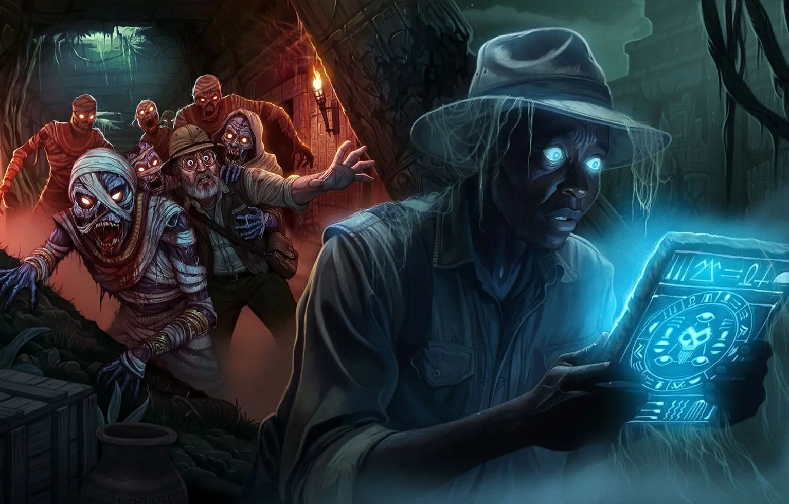Unearthed key art at Knott's Scary Farm 2026