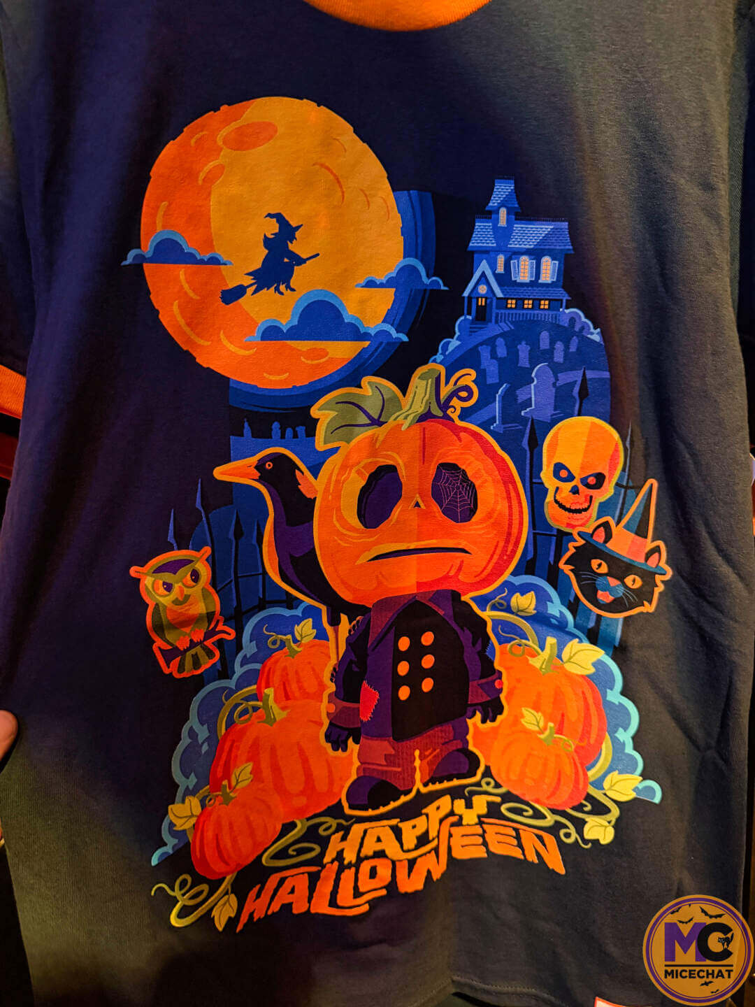 A Happy Halloween T-shirt in the HHN 2026 Tribute Store