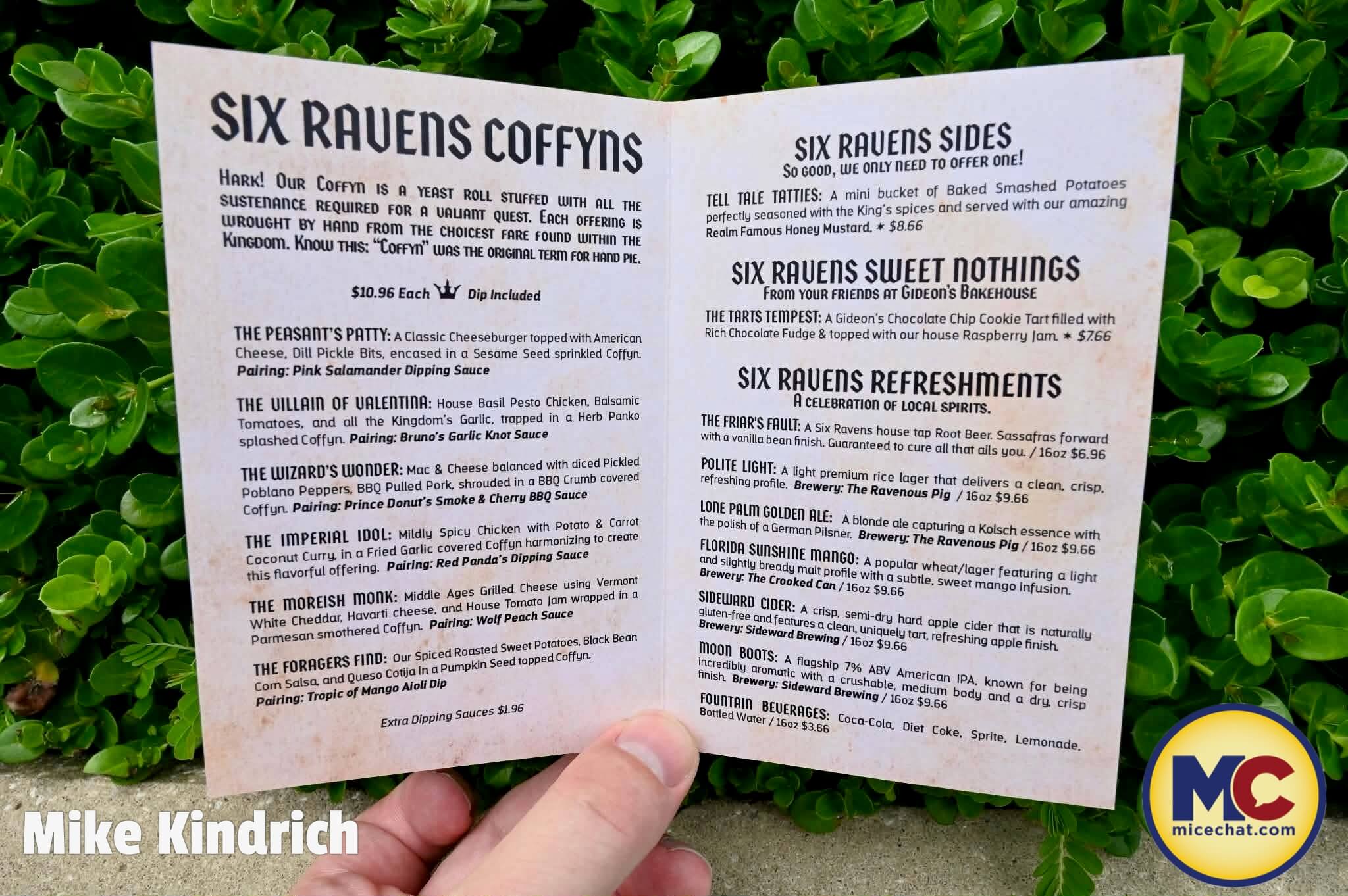 Six Ravens, Six Ravens Opens at Disney Springs &ndash; Everything on the Menu at Gideon’s Deliciously Creepy New Restaurant!