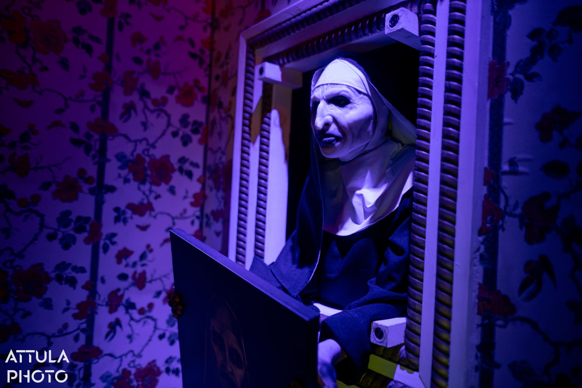 Possession scene in The Conjuring Universe maze, Fright Fest 2026