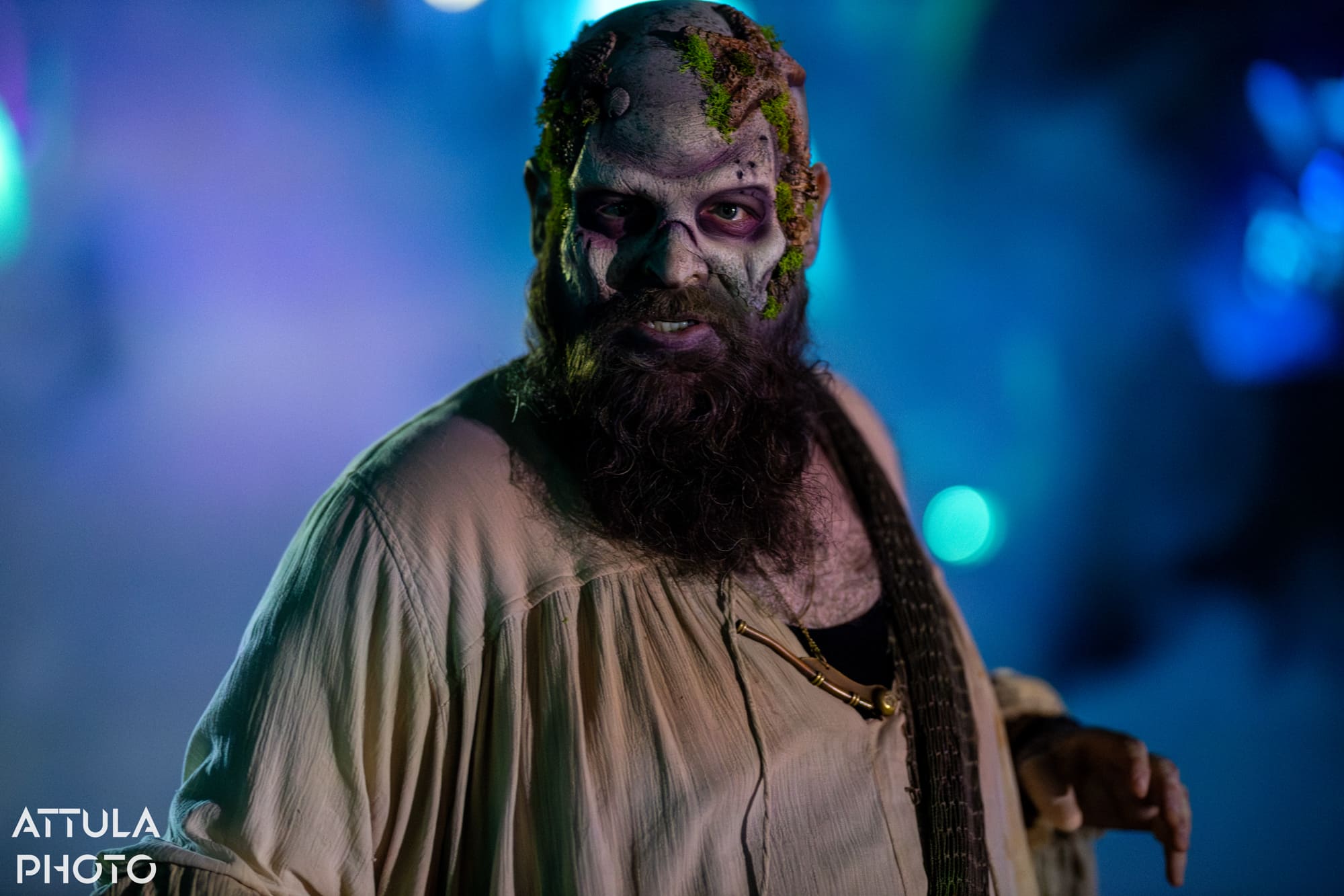 Lost sailor ghoul in the Devil's Triangle scare zone at Six Flags Magic Mountain