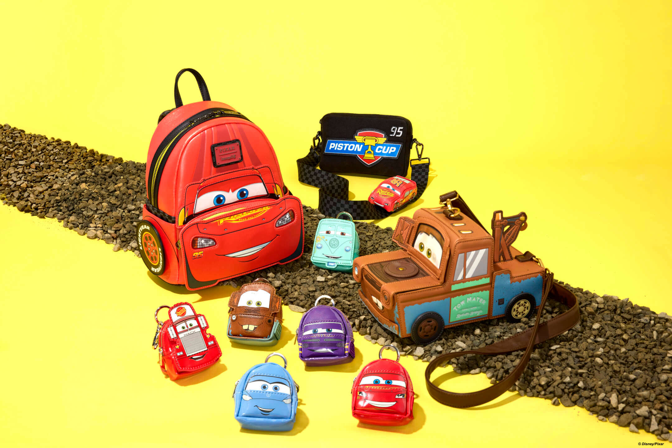 Loungefly x Pixar's Cars 20th Anniversary Collection Now Available