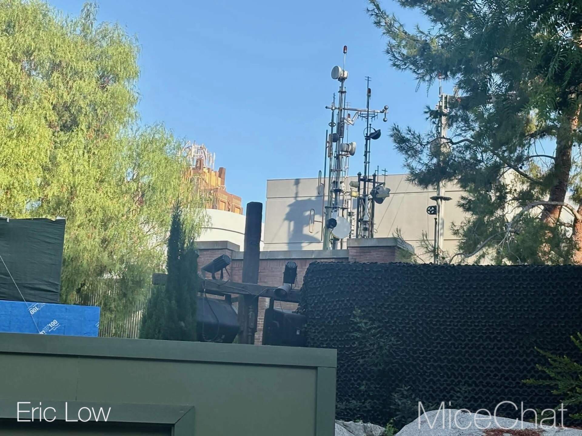 Covered patio at the future Bountiful Valley Brews in Disney California Adventure
