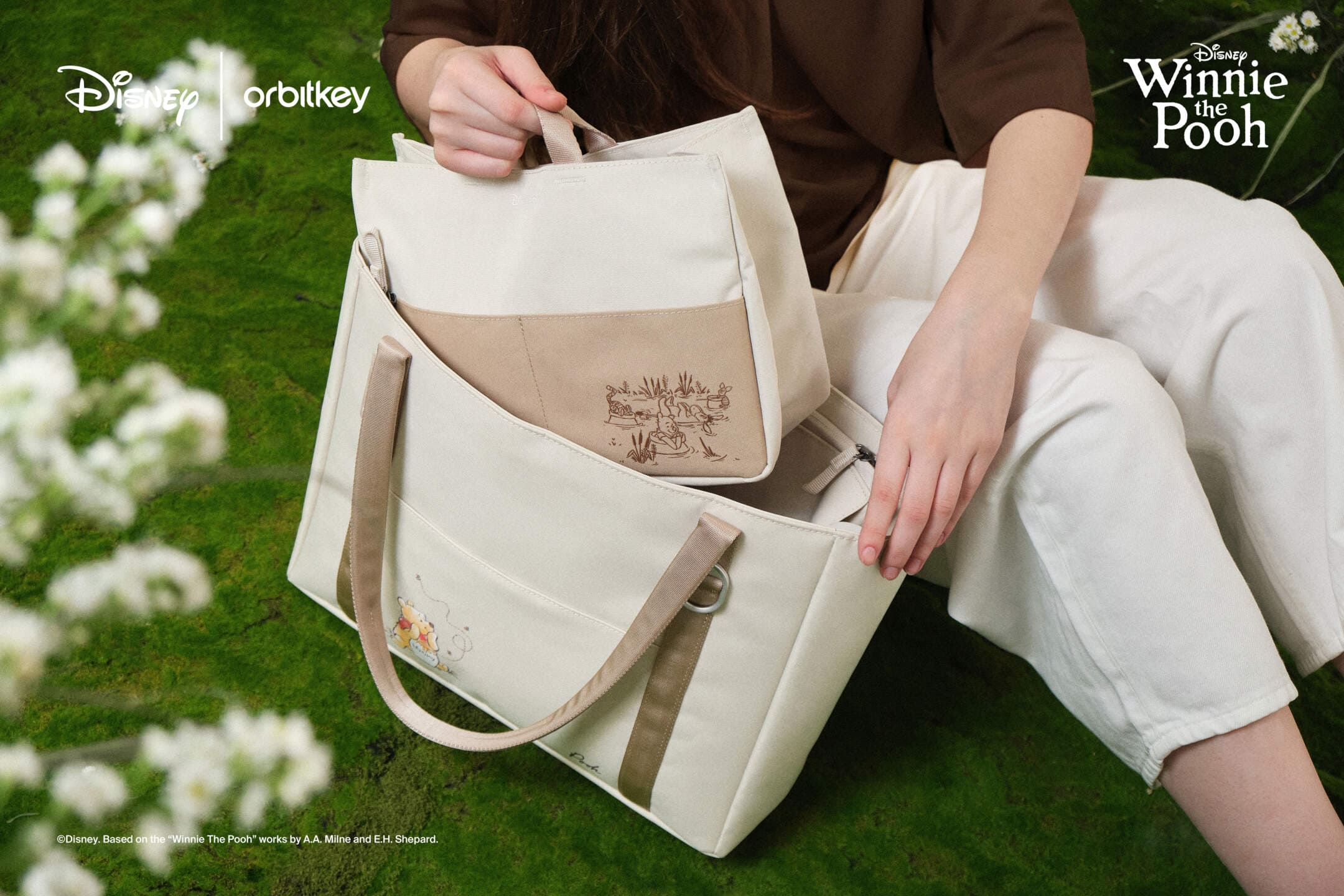 Orbitkey Winnie the Pooh 100 Years Essentials Bag Insert