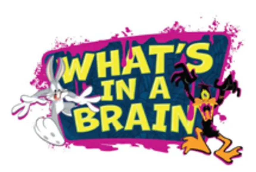 What's in a Brain show key art for Six Flags Magic Mountain Tricks and Treats 2026