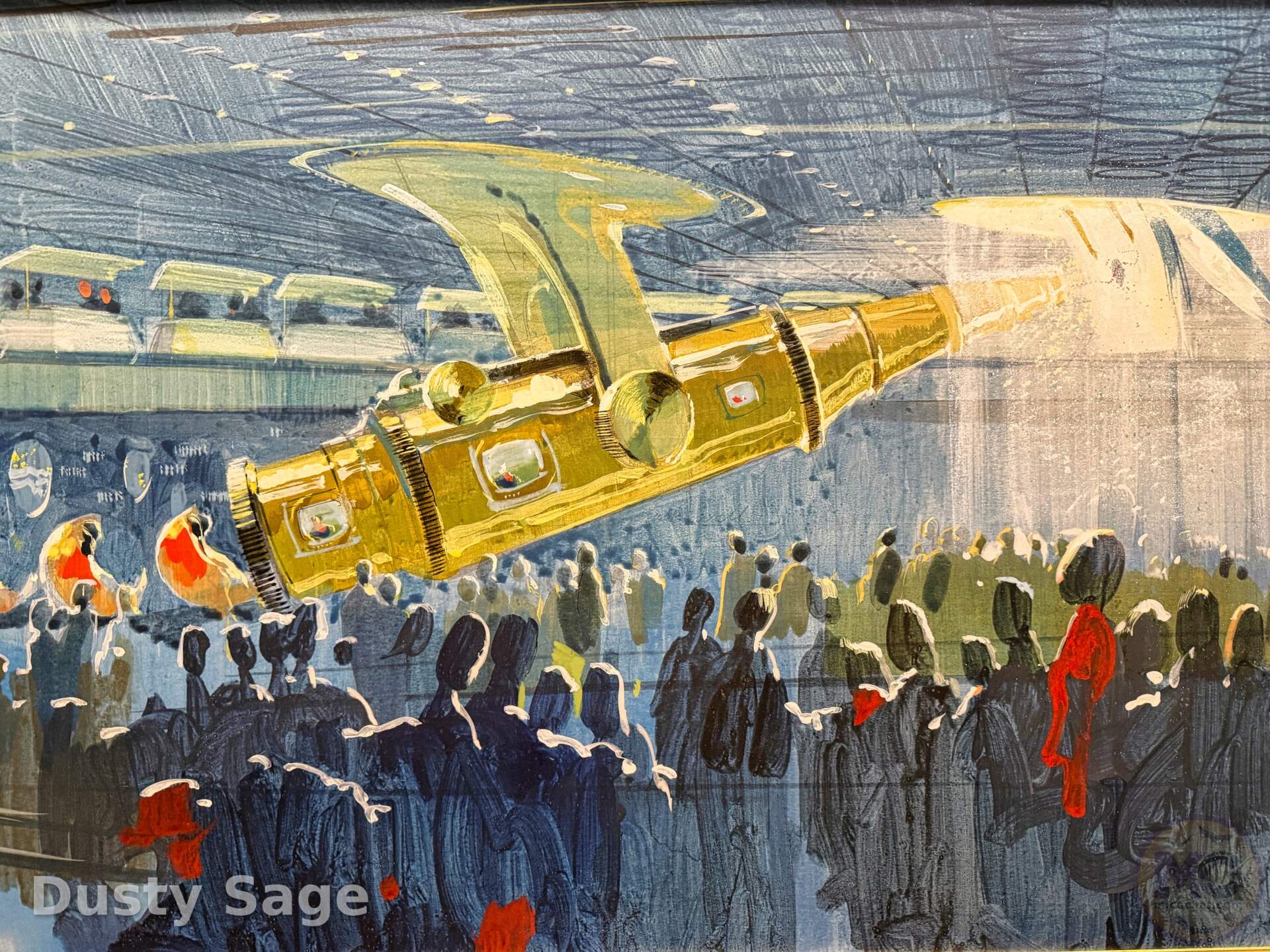 Adventure Thru Inner Space tribute in Tomorrowland at Disneyland