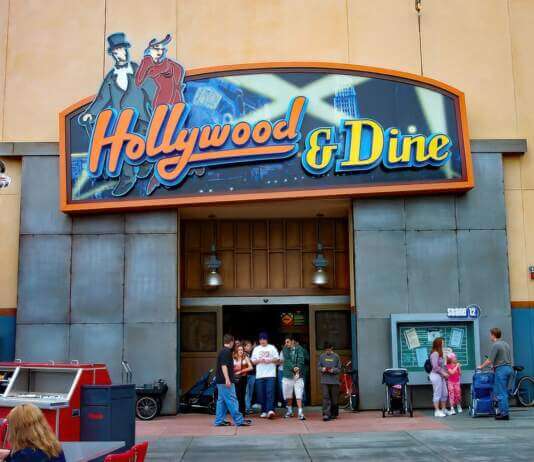 Yesterland: Hollywood & Dine at Hollywood Pictures Backlot