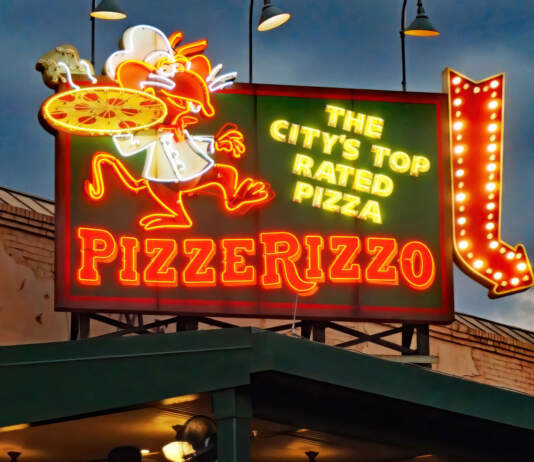 Yesterland: PizzeRizzo at Muppets Courtyard on Grand Avenue Yesterland: PizzeRizzo at Muppets Courtyard on Grand Avenue