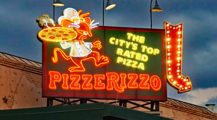 Yesterland: PizzeRizzo at Muppets Courtyard on Grand Avenue Yesterland: PizzeRizzo at Muppets Courtyard on Grand Avenue