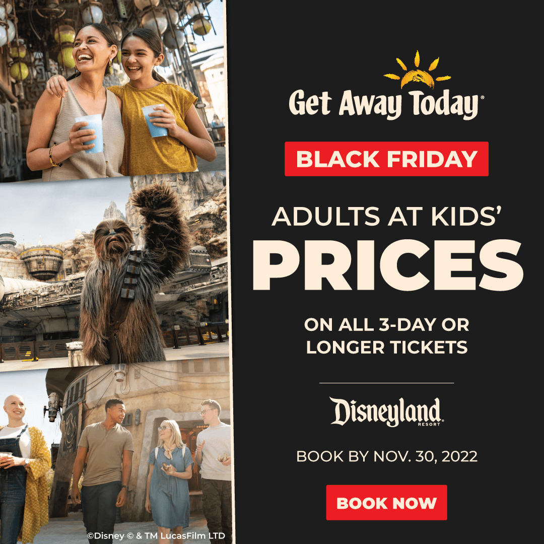 , HERE WE GO!  Disneyland &#038; Theme Park Black Friday Ticket Deals